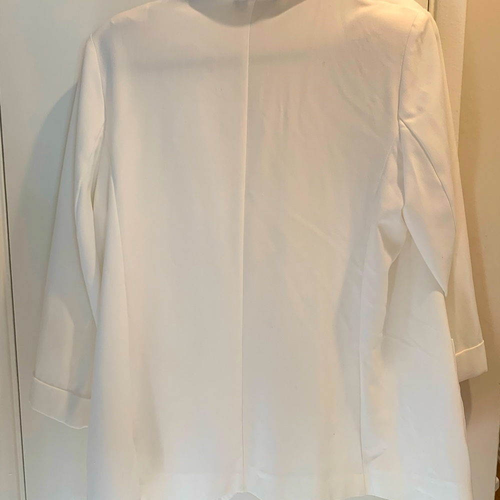 White M&S Blazer, 16